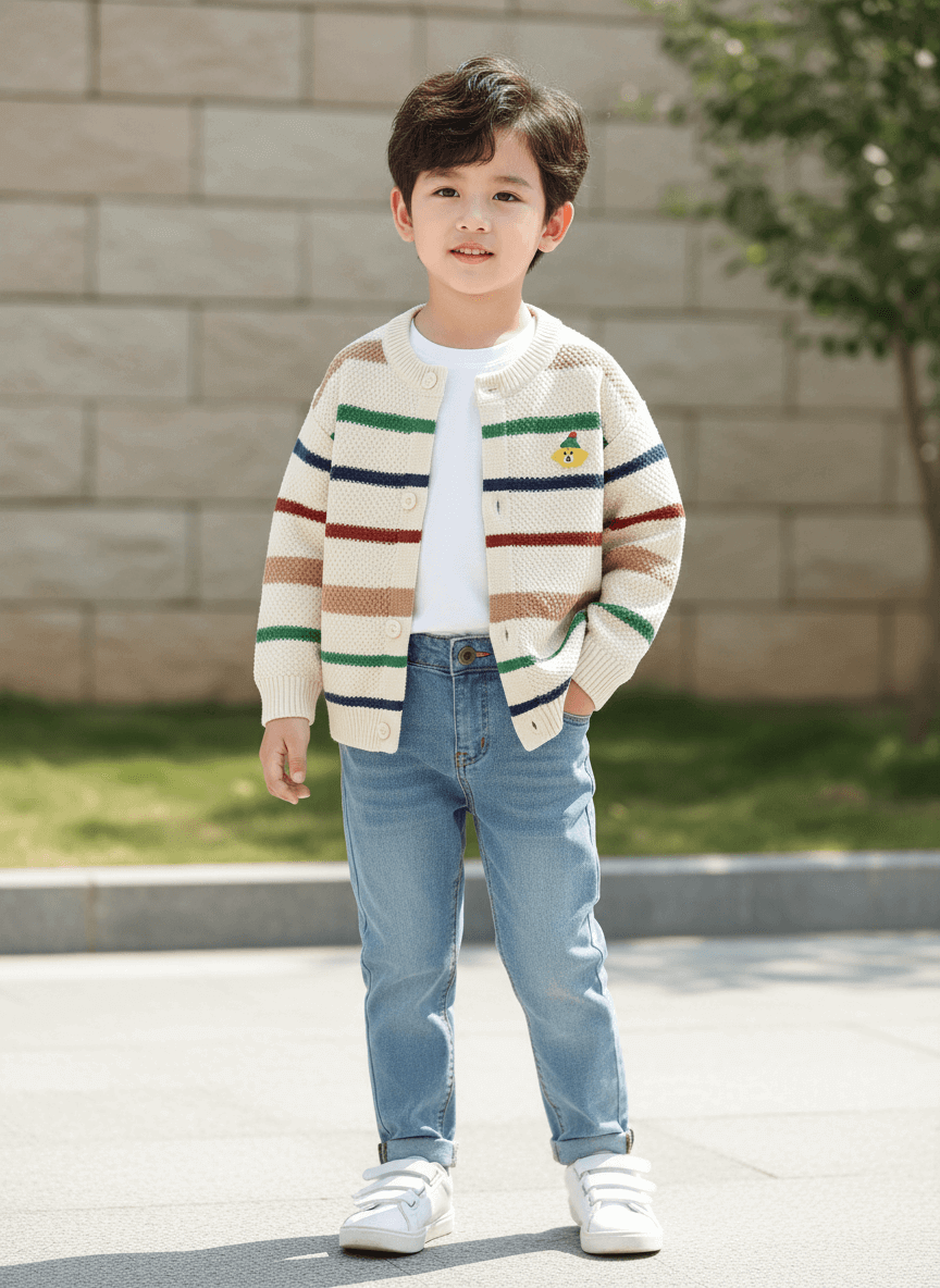 Kids jacket model reference