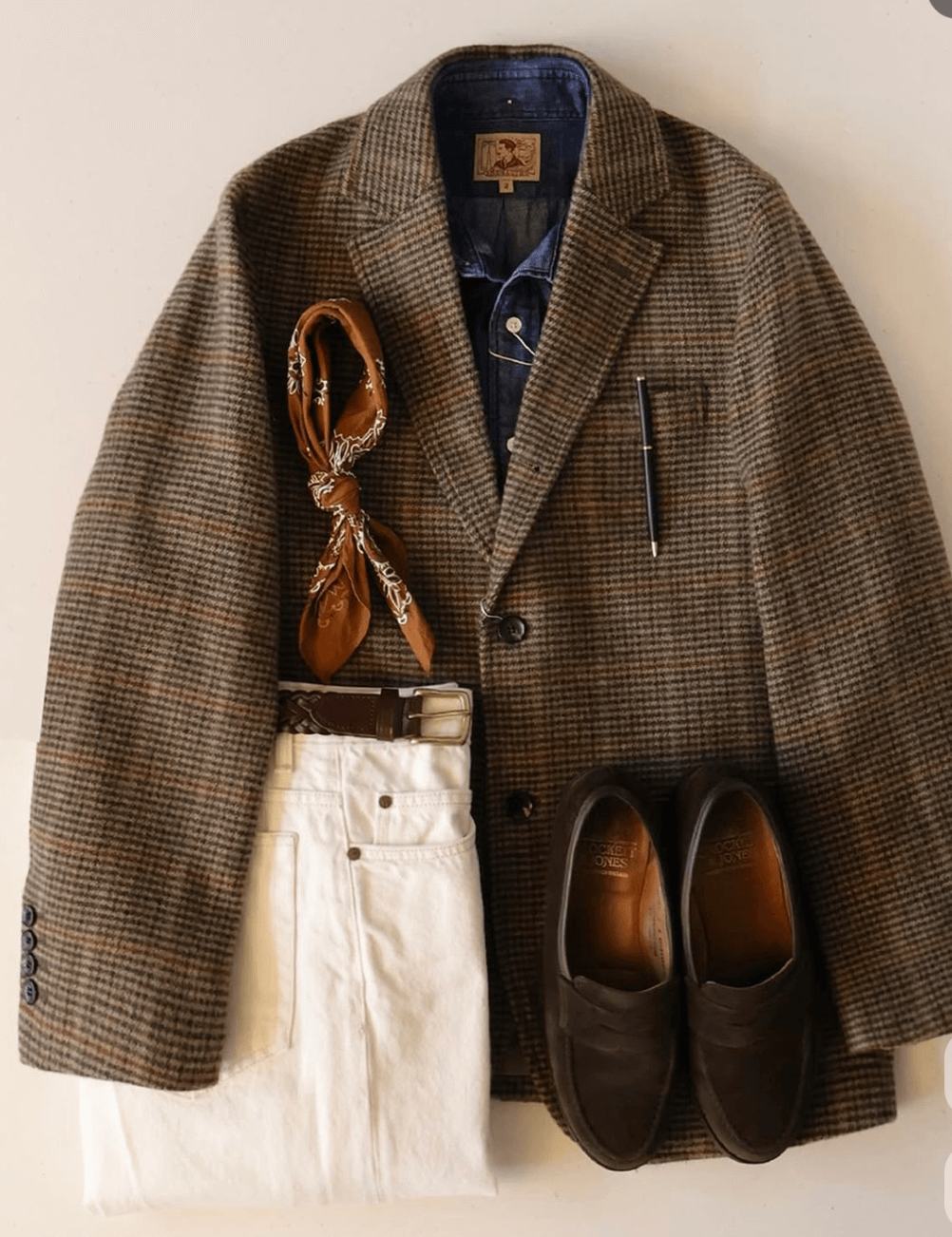 Heritage jacket styling result